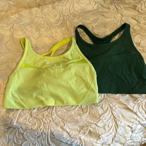 2 Lulu lemon sports bras